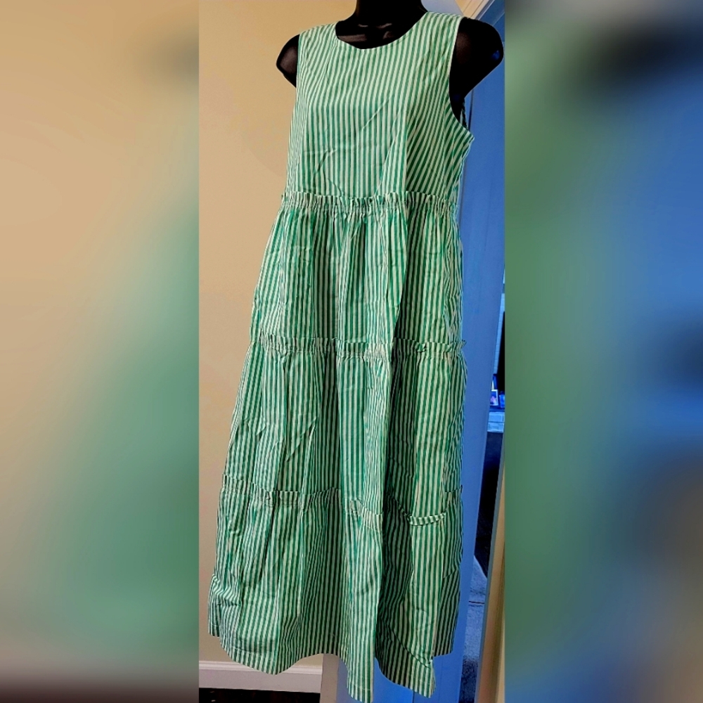 Striped dress by J. Crew
